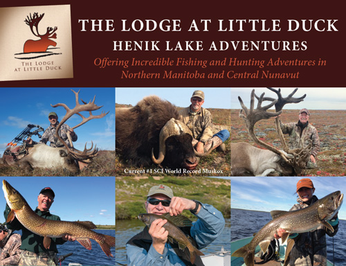 Manitoba Hunting & Fly-in Fishing - The Lodge at Little Duck 